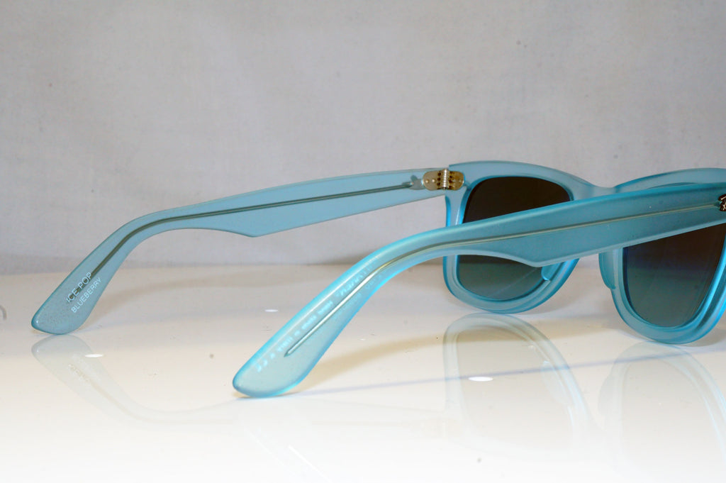 RAY-BAN Mens Designer Sunglasses Blue Wayfarer Ice Blueberry RB 2140 6055 17239