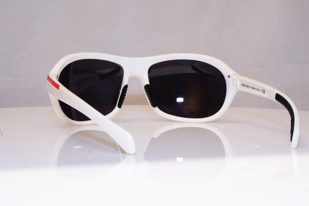 PRADA Mens Designer Sunglasses White Wrap SPS 04I 4AO-4S1 16881