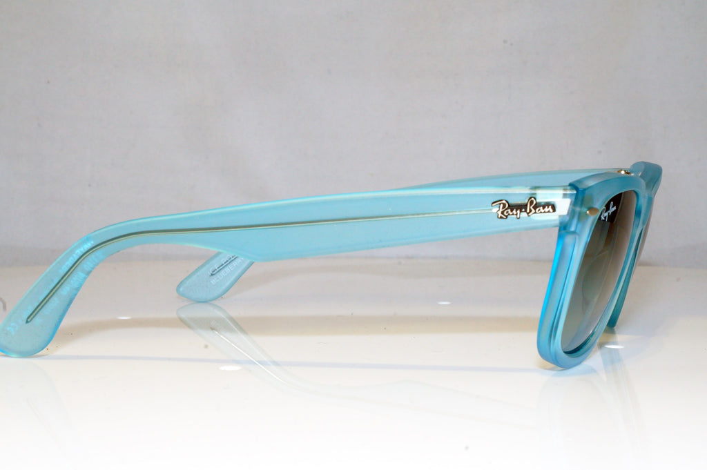 RAY-BAN Mens Designer Sunglasses Blue Wayfarer Ice Blueberry RB 2140 6055 17239
