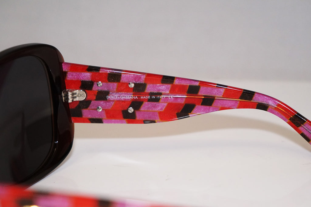 DOLCE & GABBANA Womens Designer Crystal Sunglasses Pink DG 4033 845/8G 14774