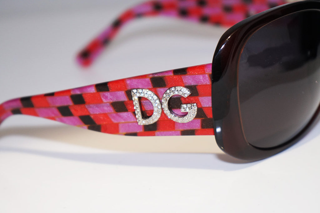DOLCE & GABBANA Womens Designer Crystal Sunglasses Pink DG 4033 845/8G 14774