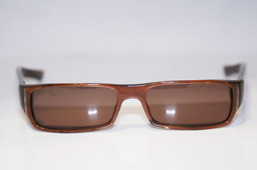 GUCCI 1990 Vintage Mens Designer Sunglasses Brown Rectangle GG 1444 5T7 16082