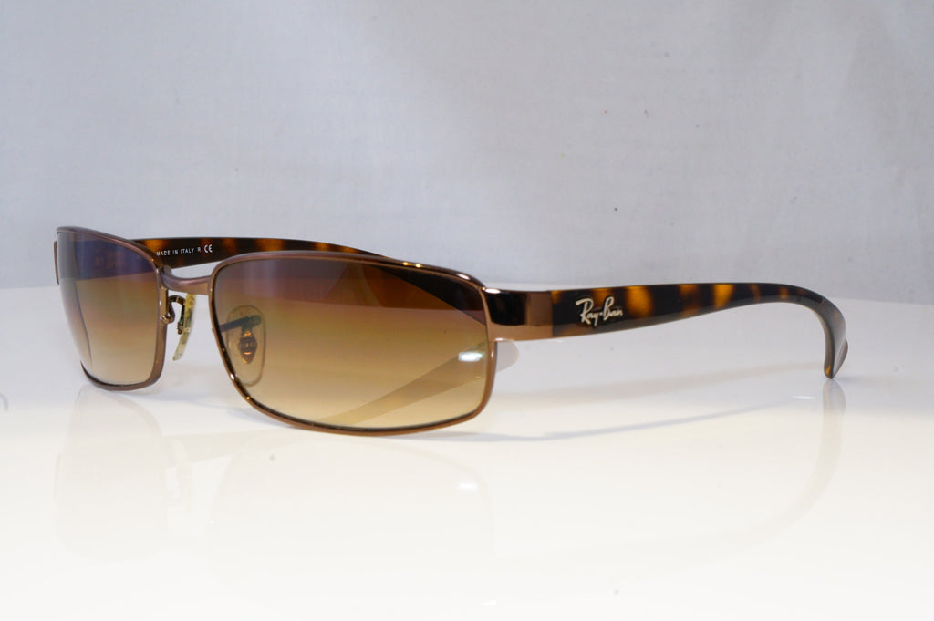 RAY-BAN Mens Designer Sunglasses Brown Rectangle RB 3364 014/51 20643