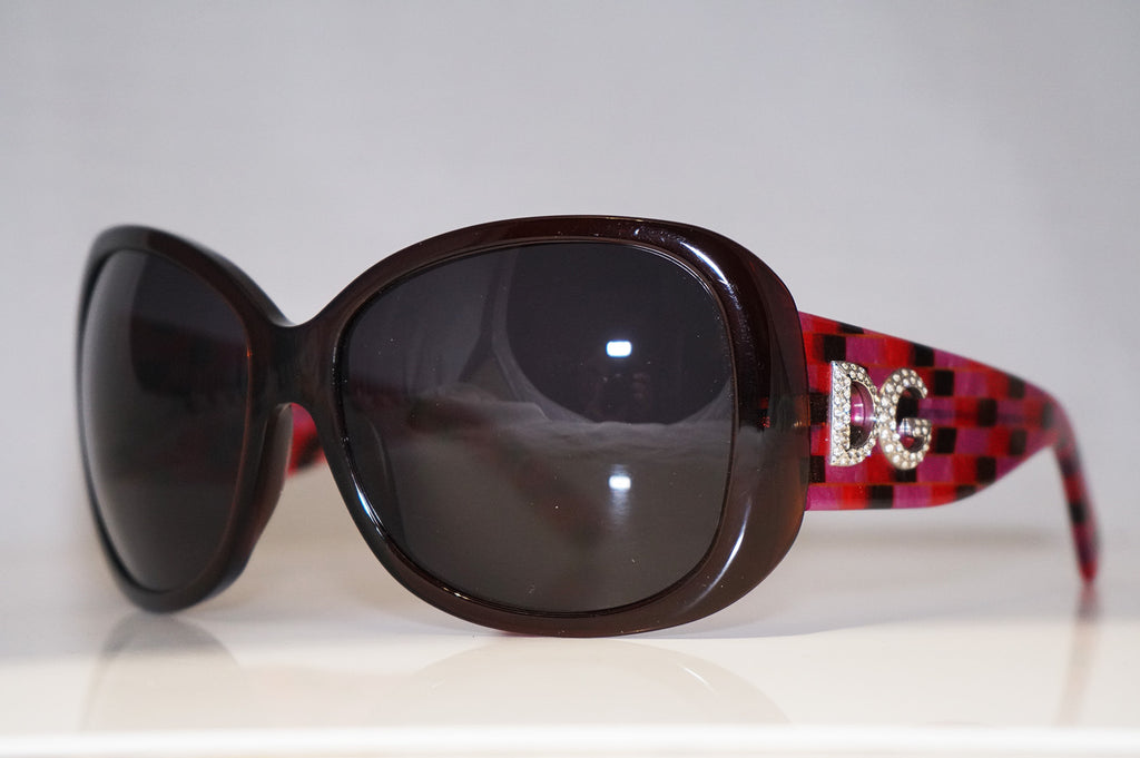 DOLCE & GABBANA Womens Designer Crystal Sunglasses Pink DG 4033 845/8G 14774