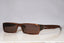 GUCCI 1990 Vintage Mens Designer Sunglasses Brown Rectangle GG 1444 5T7 16082