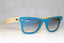 RAY-BAN Mens Unisex Designer Sunglasses Blue Wayfarer RB 2140 967/3F 17241