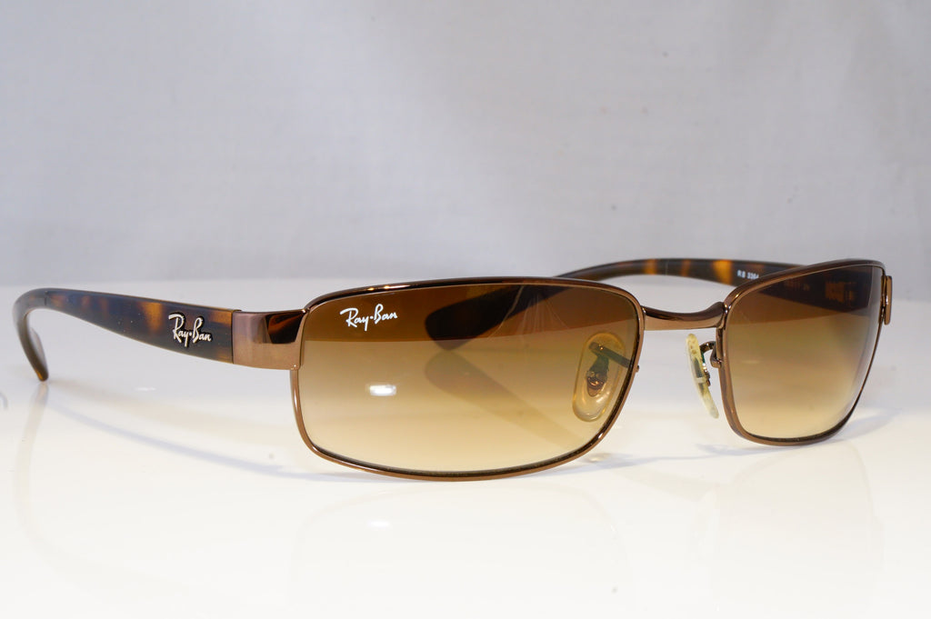 RAY-BAN Mens Designer Sunglasses Brown Rectangle RB 3364 014/51 20643