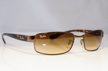 RAY-BAN Mens Designer Sunglasses Brown Rectangle RB 3364 014/51 20643