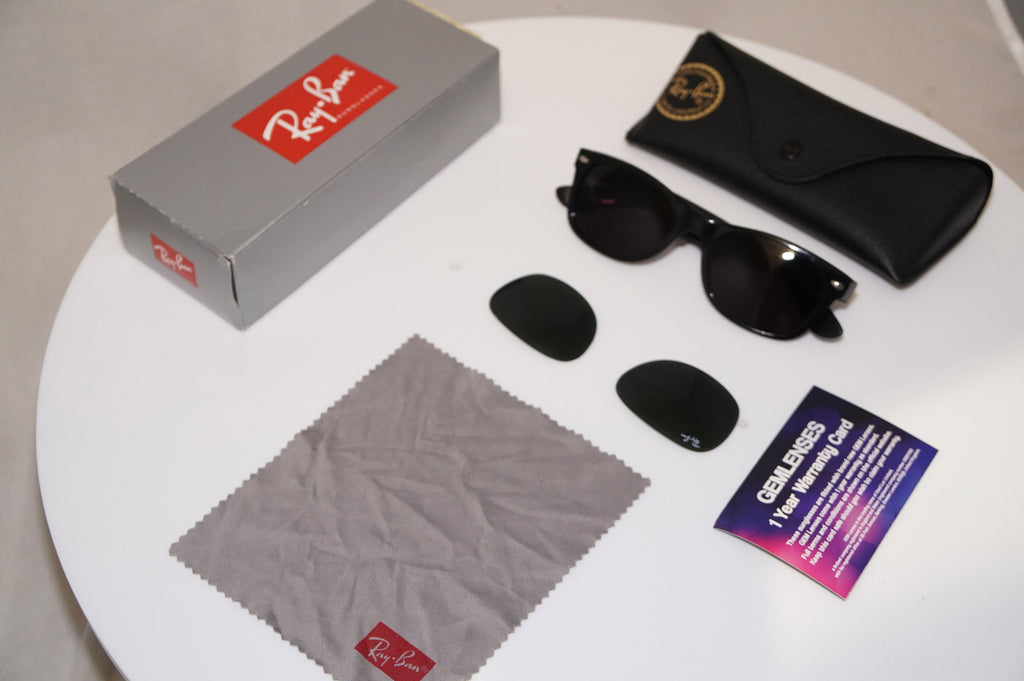 RAY-BAN Mens Boxed Designer Sunglasses Black NEW WAYFARER RB 2132 901 17644