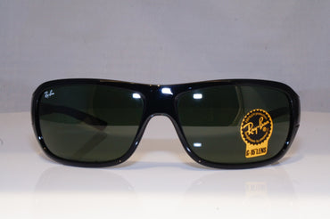RAY-BAN Mens Designer Sunglasses Black Wrap RB 4120 601 19432