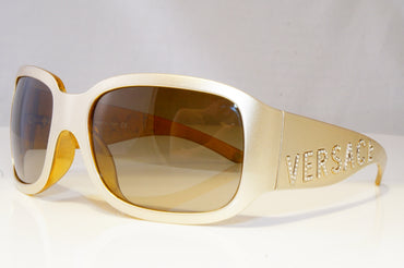 VERSACE Mens Diamante Designer Sunglasses Gold Square 4131-B 719/13 20648