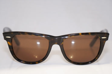 RAY-BAN Mens Unisex Designer Sunglasses Brown Wayfarer RB 2140 902/51 14759