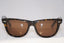 RAY-BAN Mens Unisex Designer Sunglasses Brown Wayfarer RB 2140 902/51 14759
