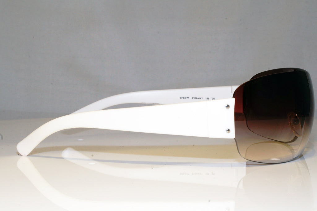 PRADA Mens Designer Sunglasses White Shield SPS 07F ZVG-4V1 17284