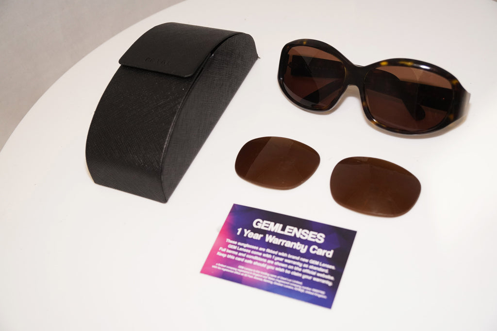 PRADA Womens Designer Sunglasses Brown Butterfly SPR 01E 2AU-3N1 17025