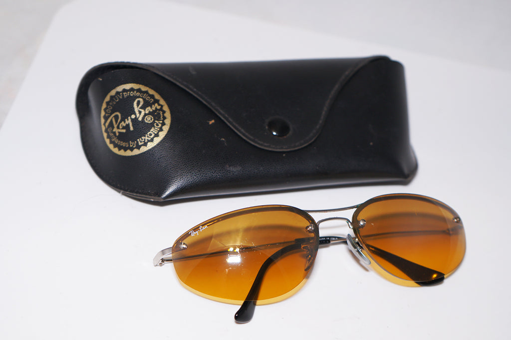 RAY-BAN Vintage Mens Designer Sunglasses Silver Frameless RB 2016 719/13 16061