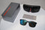 PRADA Mens Mirror Boxed Sunglasses Blue Rectangle BLACK SPS 01T DG0-5M2 17905
