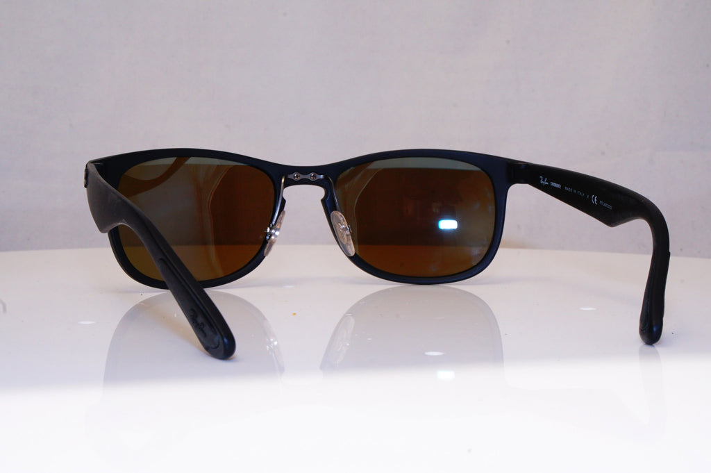 RAY-BAN Mens Polarized Mirror Boxed Designer Sunglasses CHROMANCE RB 4263 17244