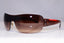 PRADA Mens Designer Sunglasses Brown Shield SPS 07F 4AN-6S1 19381