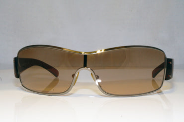 PRADA Mens Designer Sunglasses Brown Shield SPS 52E 5AV-6S1 17226