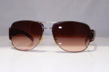 PRADA Mens Womens Designer Sunglasses Brown Pilot SPR 52G 5AV-6S1 17904