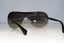 PRADA Mens Designer Sunglasses Black Shield SPS 57N 1BO-3M1 17270