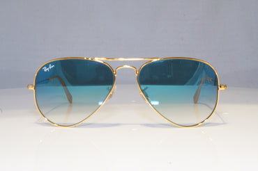 RAY-BAN Mens Designer Sunglasses Gold Pilot RB 3025 DD1/3F 19545