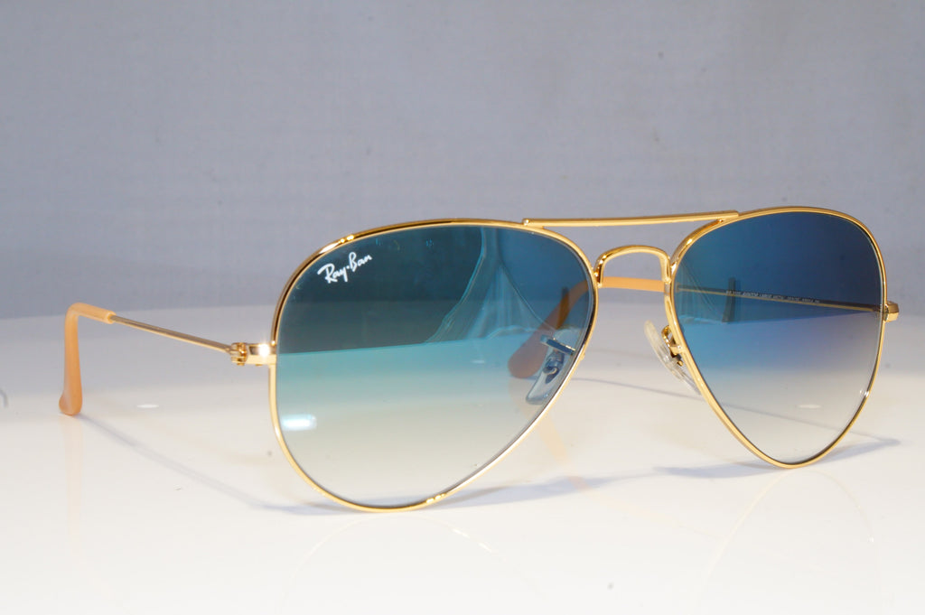 RAY-BAN Mens Designer Sunglasses Gold Pilot RB 3025 DD1/3F 19545