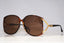 DIOR 1990 Vintage Womens Designer Sunglasses Brown Square 2496 10 14405