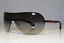 PRADA Mens Designer Sunglasses Black Shield SPS 57N 1BO-3M1 17270