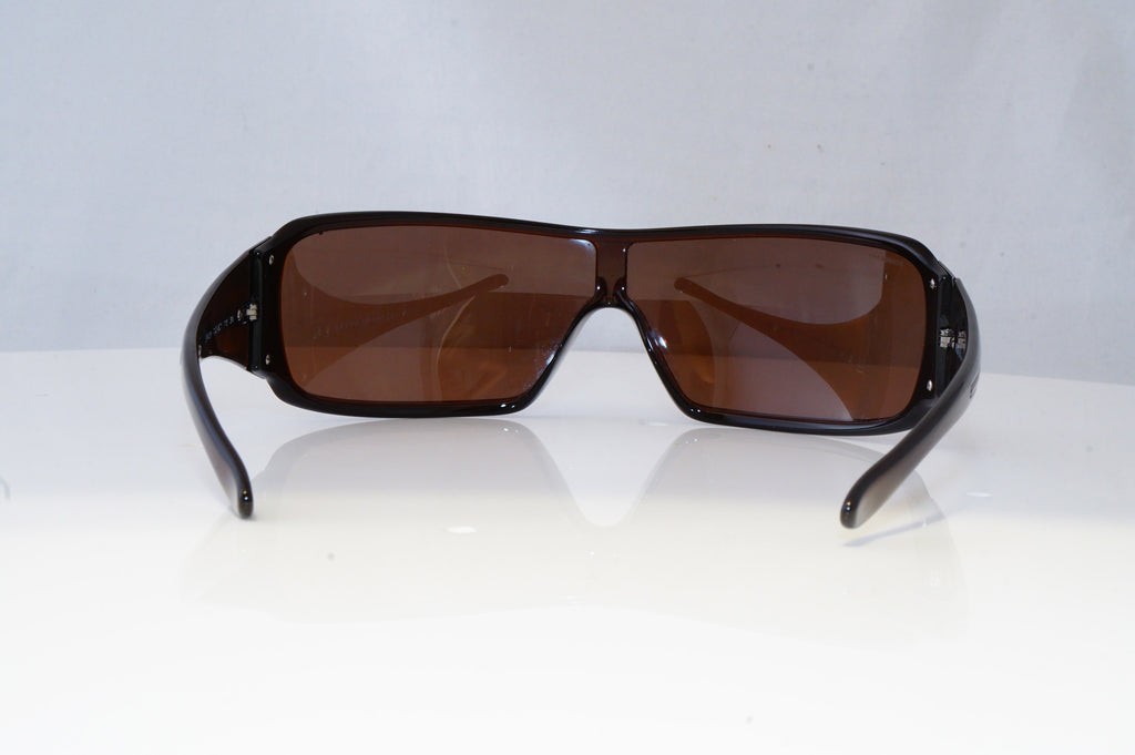 PRADA Mens Designer Sunglasses Brown Shield TINY RIGHT SPR 03H 7JQ-8C1 20630