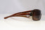 PRADA Mens Designer Sunglasses Brown Shield TINY RIGHT SPR 03H 7JQ-8C1 20630