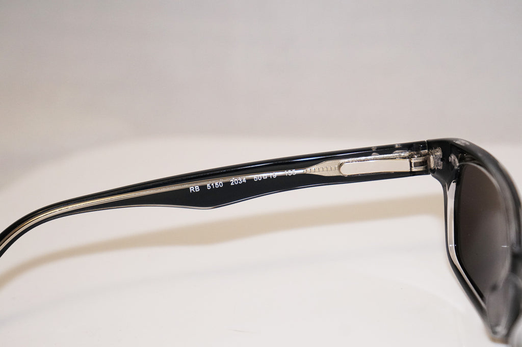 RAY-BAN Mens Designer Sunglasses Black Rectangle RB 5150 2034 14669