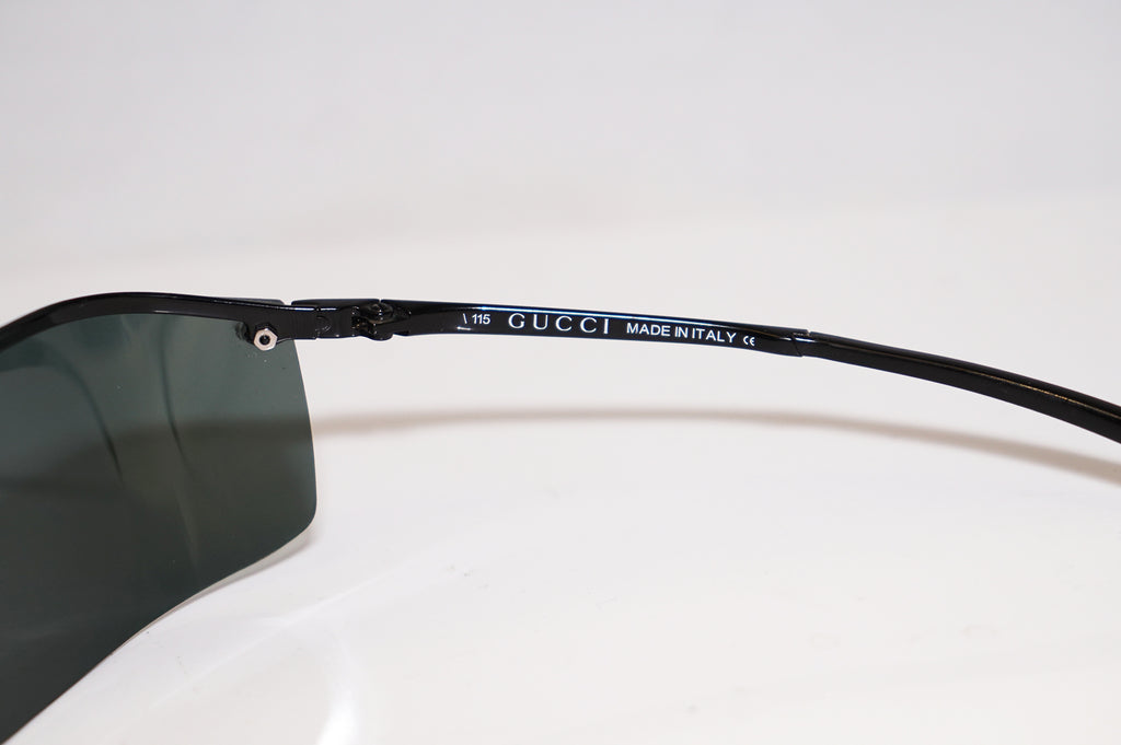 GUCCI 1990 Vintage Mens Designer Sunglasses Black Polarized GG 1712 006 16066