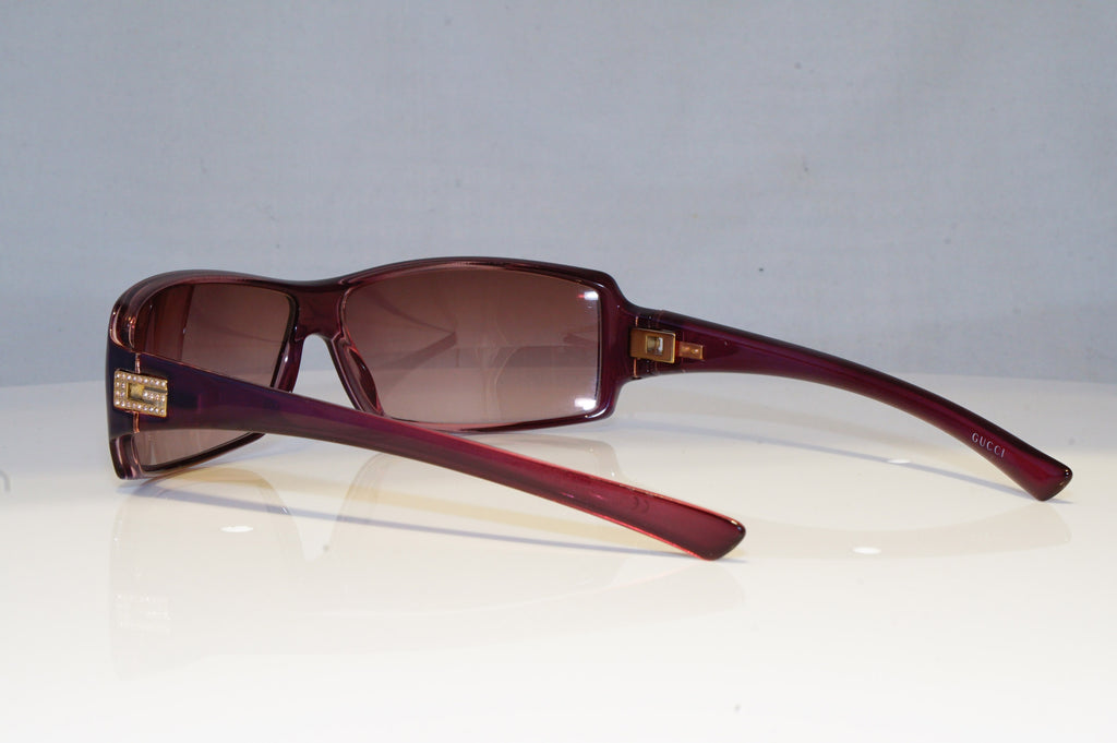 GUCCI Mens Womens Diamante Vintage Designer Sunglasses Burgundy GG 2515 19531