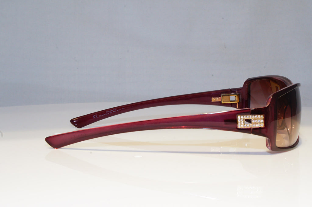 GUCCI Mens Womens Diamante Vintage Designer Sunglasses Burgundy GG 2515 19531