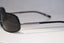PRADA 1990 Vintage Mens Designer Sunglasses Black Rectangle SPR 02B 1AB1A1 14902