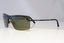 DOLCE & GABBANA Mens Vintage Designer Sunglasses Black Pilot DG 380S 641 20633