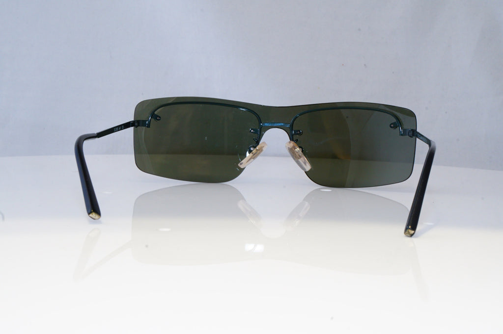 DOLCE & GABBANA Mens Vintage Designer Sunglasses Black Pilot DG 380S 641 20633