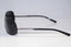 PRADA 1990 Vintage Mens Designer Sunglasses Black Rectangle SPR 02B 1AB1A1 14902