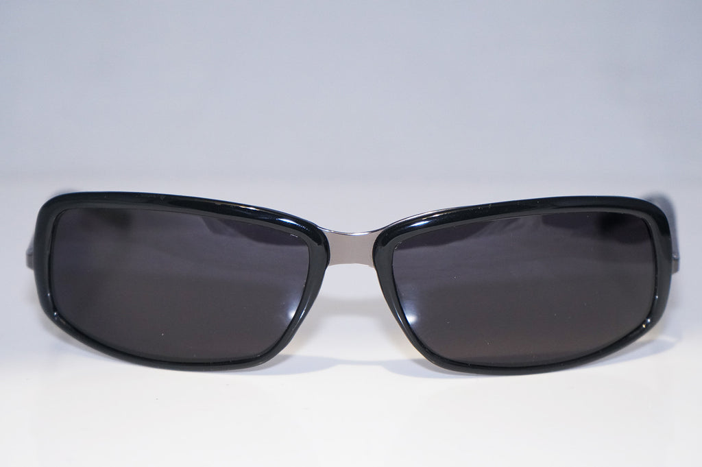 PRADA 1990 Vintage Mens Designer Sunglasses Black Rectangle SPR 02B 1AB1A1 14902