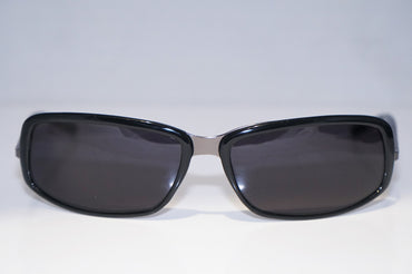 PRADA 1990 Vintage Mens Designer Sunglasses Black Rectangle SPR 02B 1AB1A1 14902