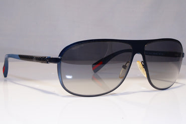 PRADA Mens Designer Sunglasses Blue Pilot CARBON FIBRE SPS 560 PDE-3M1 17888