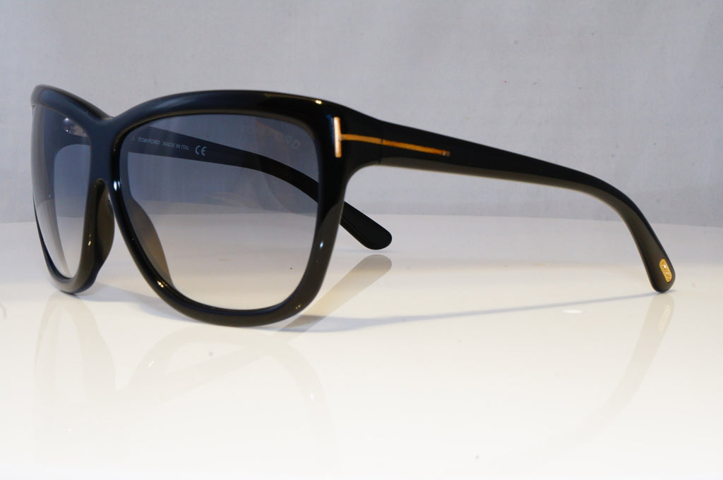 TOM FORD Womens Designer Sunglasses Black Butterfly Dahlia TF 127 01B 17863