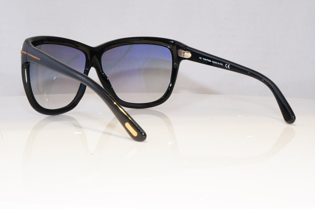 TOM FORD Womens Designer Sunglasses Black Butterfly Dahlia TF 127 01B 17863