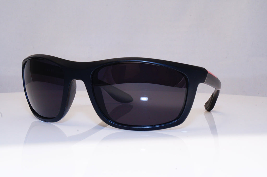 PRADA Mens Designer Sunglasses Black Wrap SPS 04P 1BO-1A1 17571