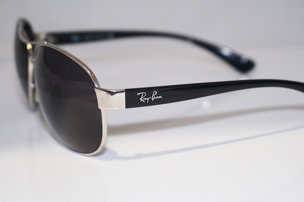 RAY-BAN Mens Designer Sunglasses Black Aviator RB 3386 003/8G 14668