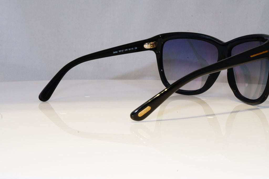TOM FORD Womens Designer Sunglasses Black Butterfly Dahlia TF 127 01B 17863