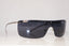 GUCCI 1990 Vintage Mens Designer Sunglasses Silver Shield GG 1719 6LBKN 15977