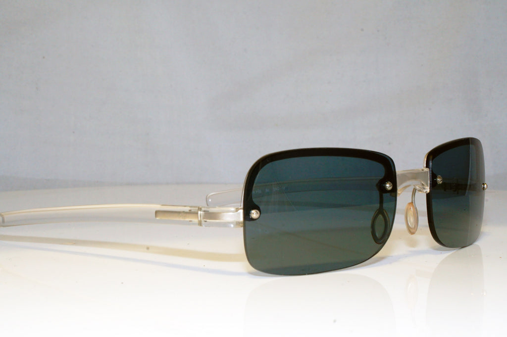 PRADA Mens Vintage 1990 Designer Sunglasses Clear Rectangle SPR 11B 2AQ1A1 17221